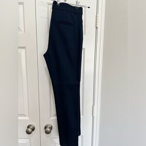 Loft Curvy Skinny Blue Ankle Pants